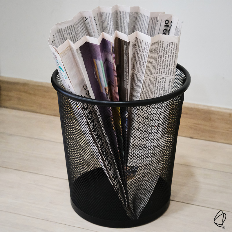 How To Make A Newspaper Compost Bin Liner at Demetrice Johnson blog